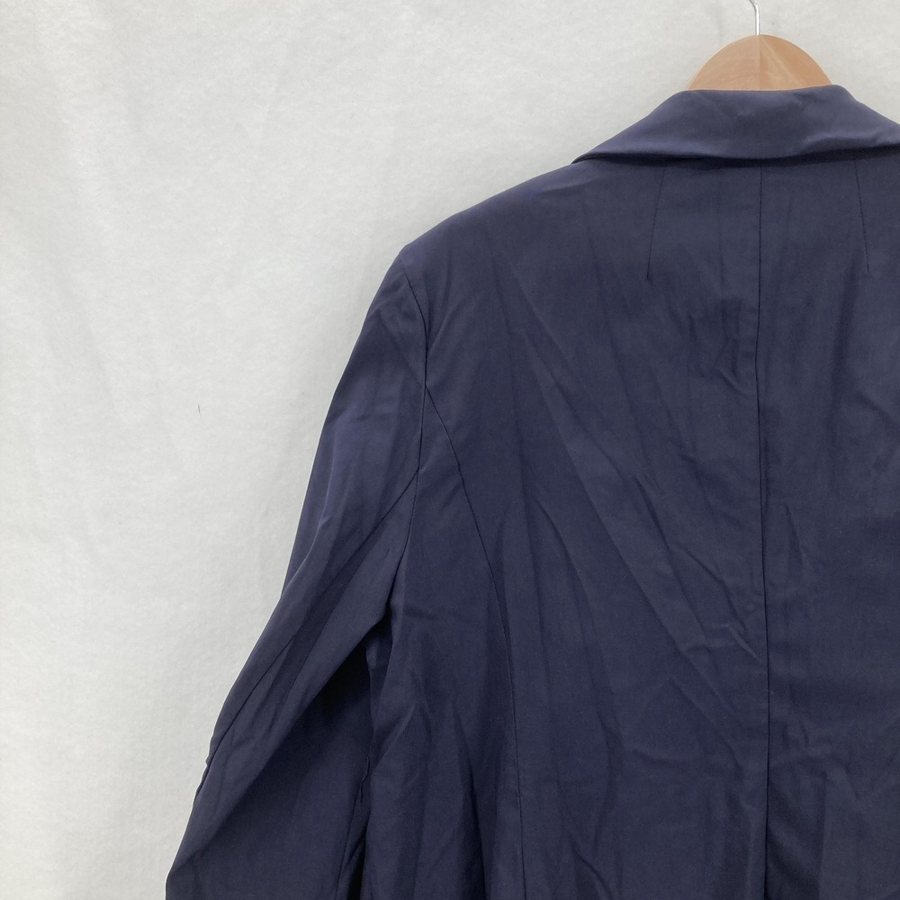 Lane Bryant The Bryant Blazer Womens 20 Navy Blue Sexy Stretch Gold Button NWT - Picture 14 of 16